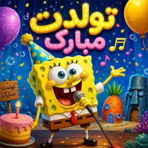 آهنگ گل خانوم شازده پسر تولده تولده از باب اسفنجی آهنگ گل خانوم شازده پسر تولده تولده از باب اسفنجی
